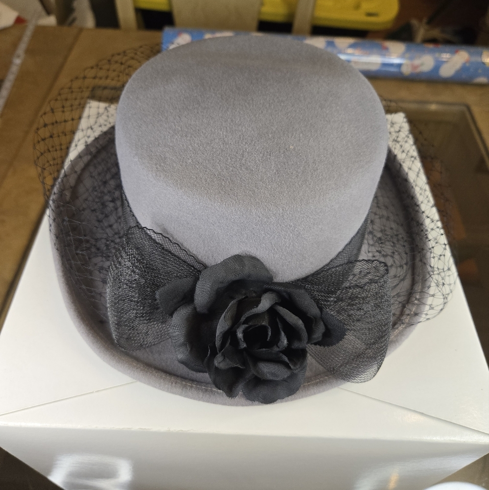 Vintage Bollman Hat Company 100% Wool Felt Women's Hat